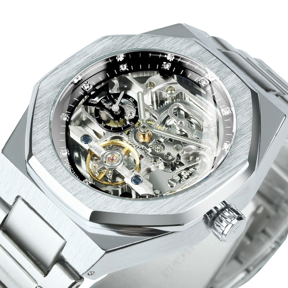 BowLift | Royale Skeleton Mechanical Men Watch