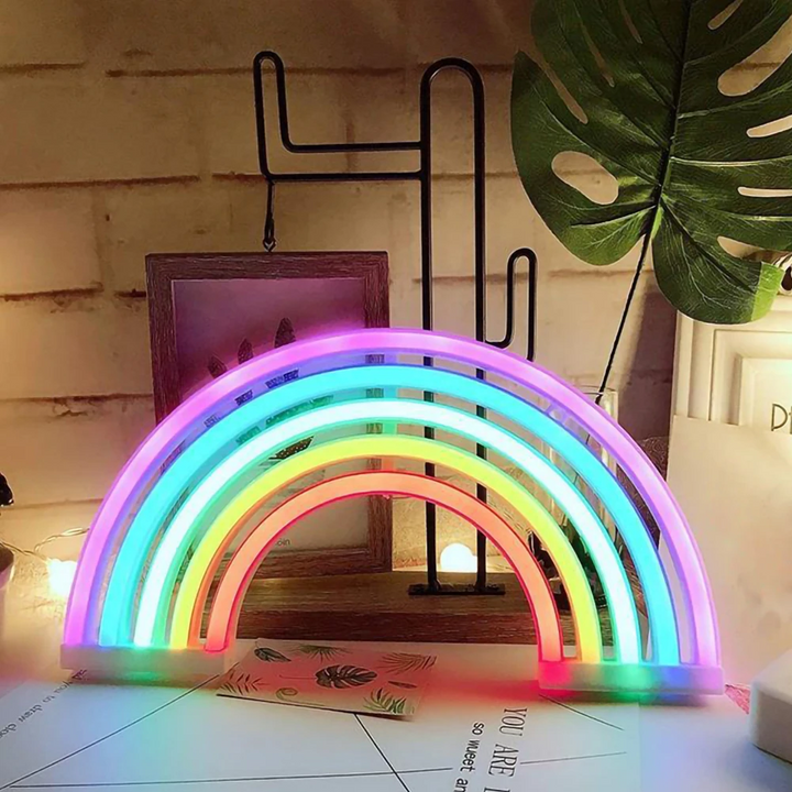Rainbow Night Light - RadiantArc | Bowlift