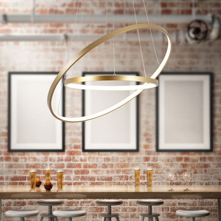 BowLift | Halo Chandelier