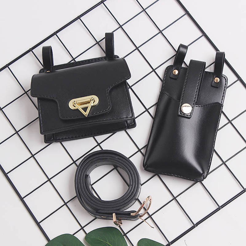 BowLift | Multiple Pockets Leather Adjustable Strap Compact Belt Bag