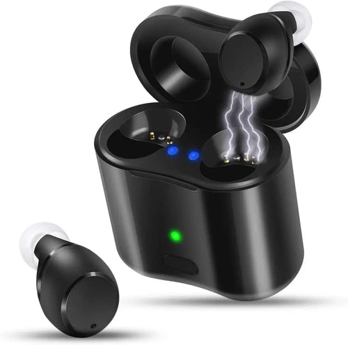 BowLift | ClearTone Rechargeable CIC Hearing Aid for Seniors and Adults