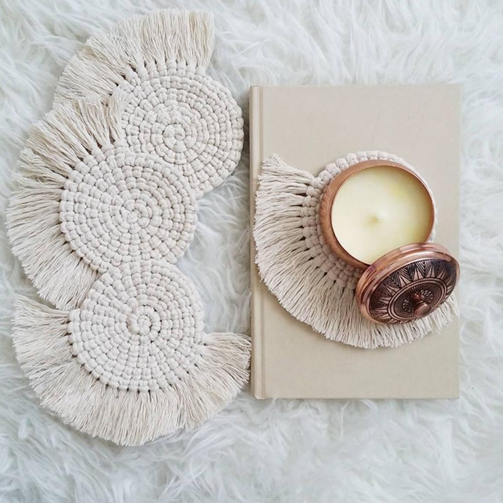 BowLift | Nordic Macrame Cup Cloth Coaster