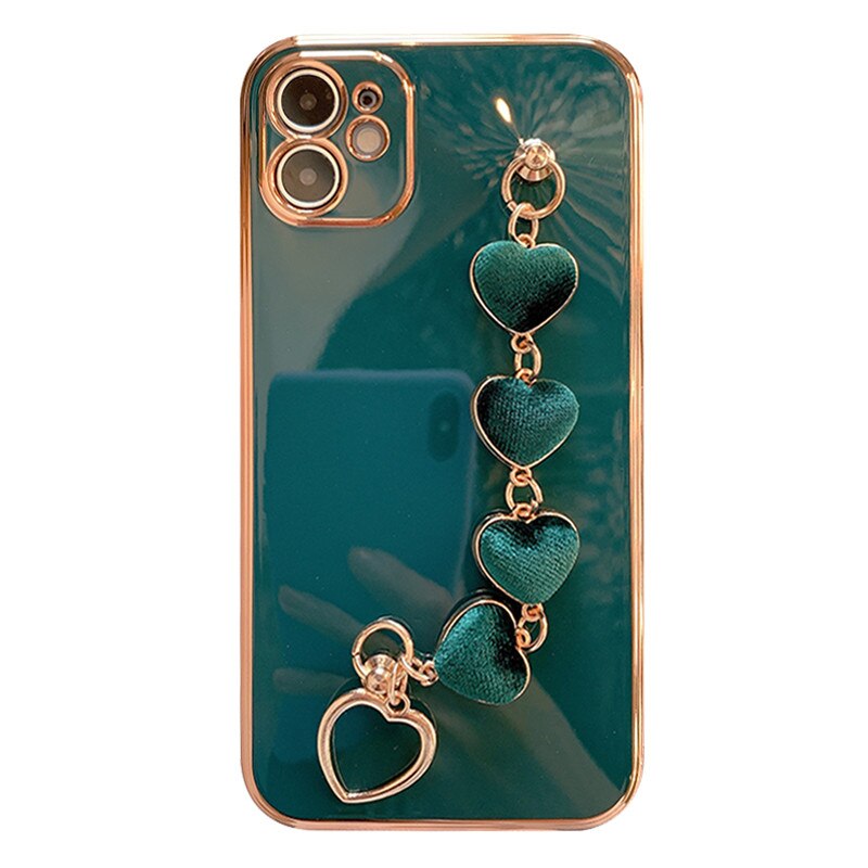 BowLift | Precious Metal Heart iPhone Case