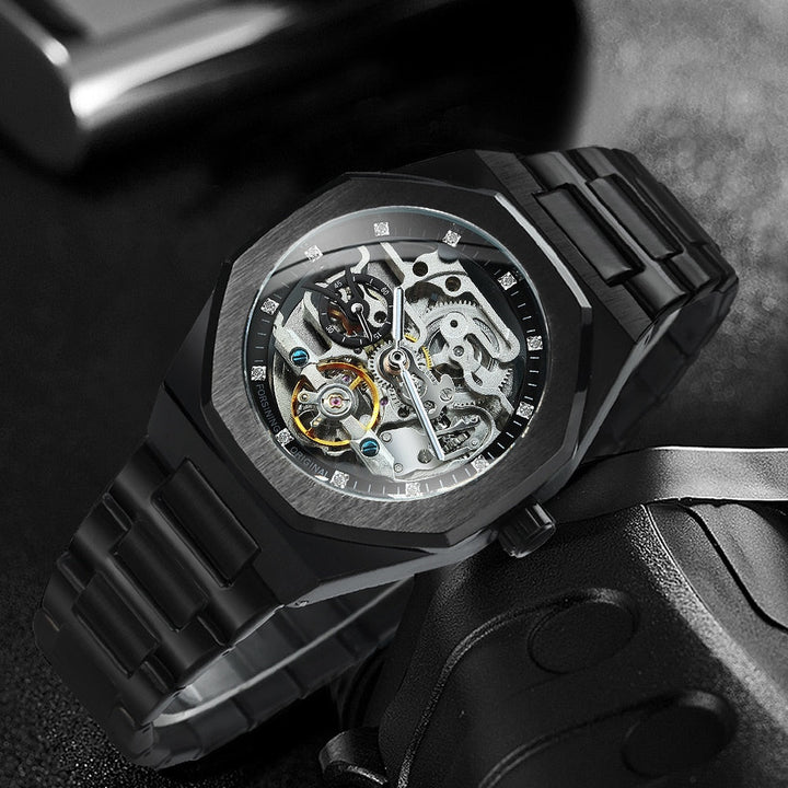 BowLift | Royale Skeleton Mechanical Men Watch