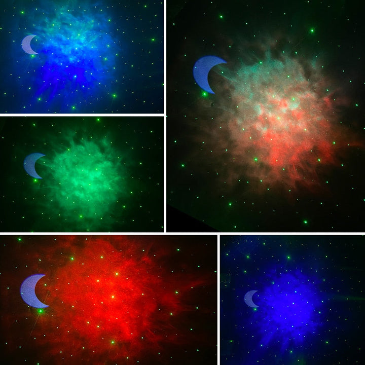 BowLift | Galaxy Glow Rotating Starry Sky Projector