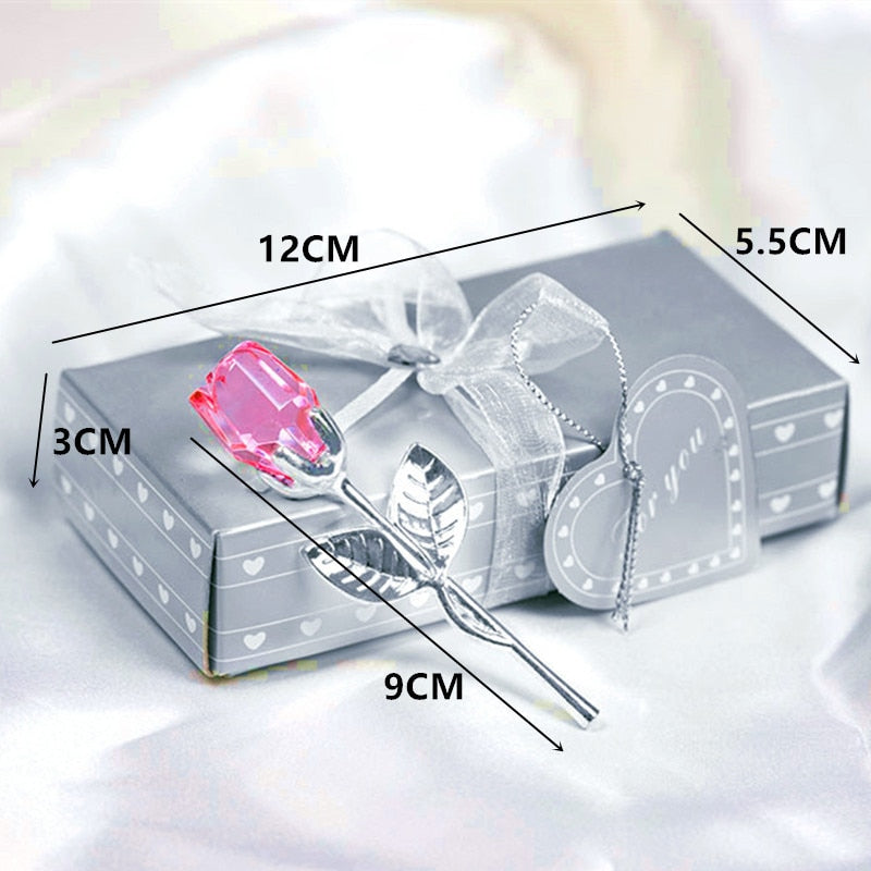 BowLift | Luxury Crystal Rose in Gift Box – Valentine's Gift for Her