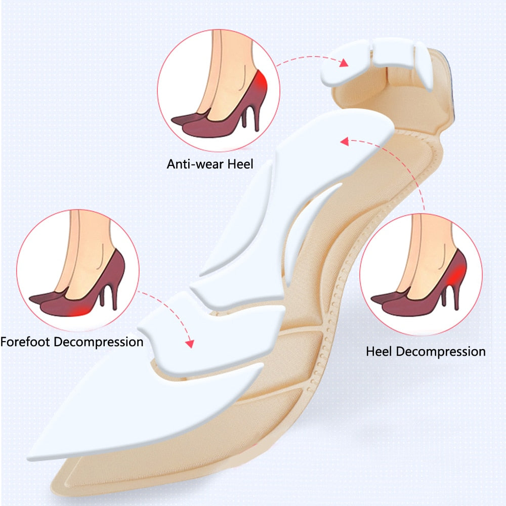 BowLift | Orthopedic Memory Foam Comfy High Heels Insoles
