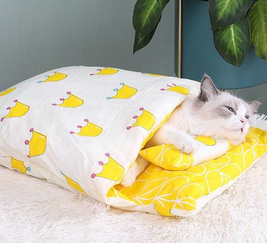 PurrfectNap Cat Sleeping Bag Bowlift