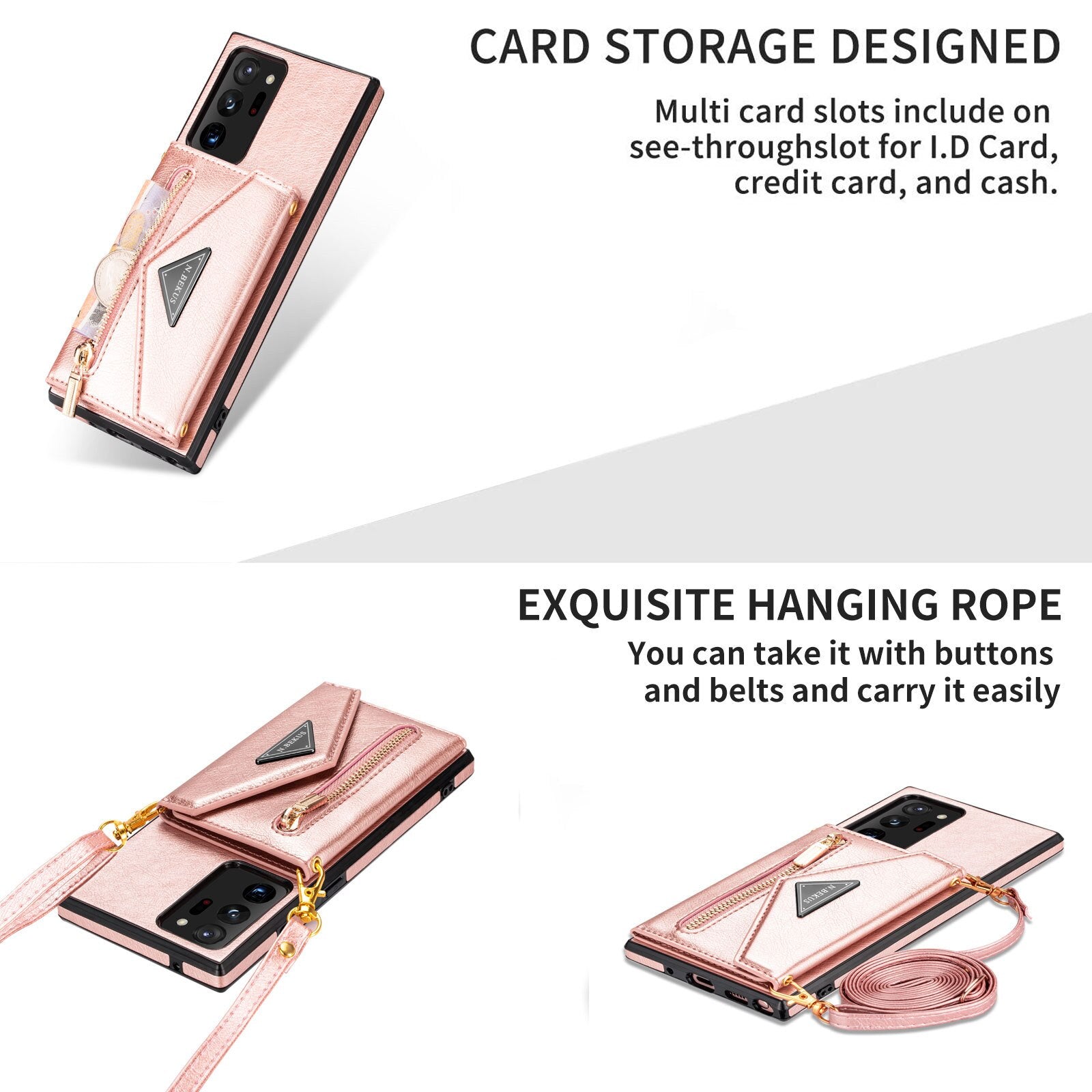 BowLift | Sleep Strap Wallet Phone Case