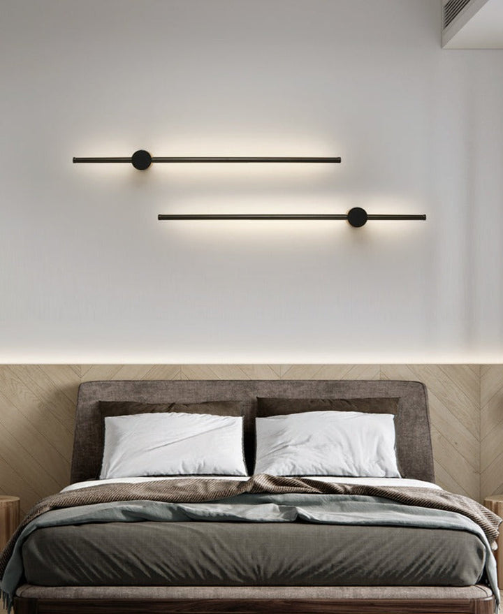 BowLift | NordicRod – Minimalist Wall Lamp with Plug for Chic Interiors
