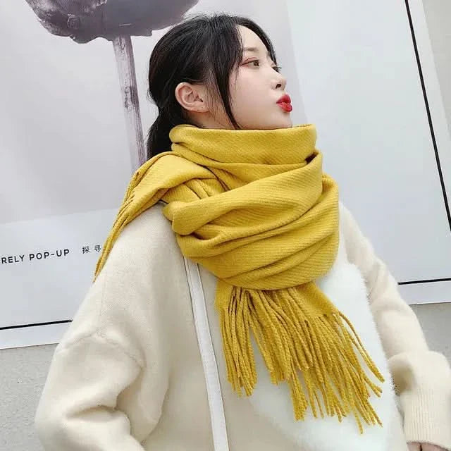 BowLift | Women’s Cotton Winter Scarf – Soft, Warm, Elegant Style