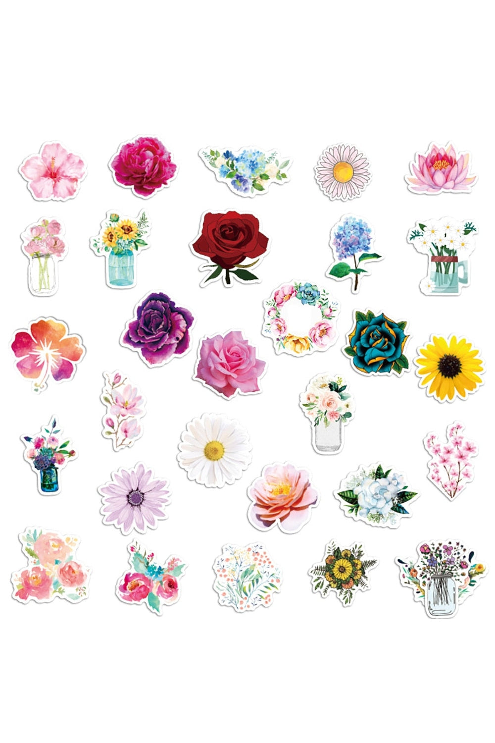 Flower Sticker Set | Bowlift