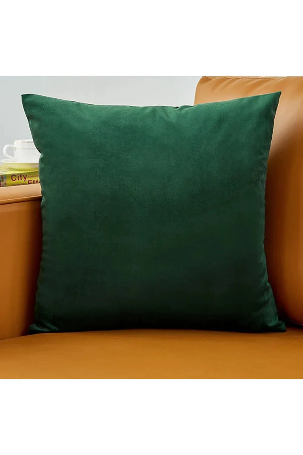 Beige Velvet Cushion Cover | Bowlift