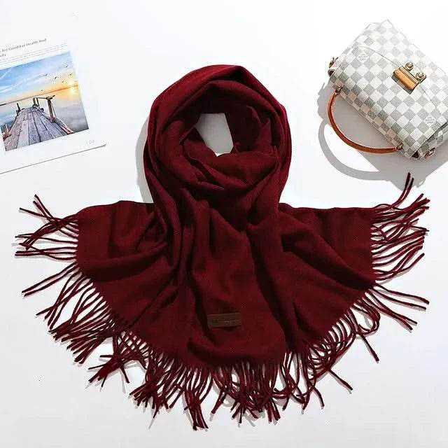 BowLift | Women’s Cotton Winter Scarf – Soft, Warm, Elegant Style