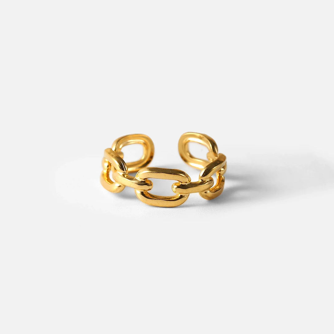 BowLift | 18k Adjustable Elegant Chain Linked Ring
