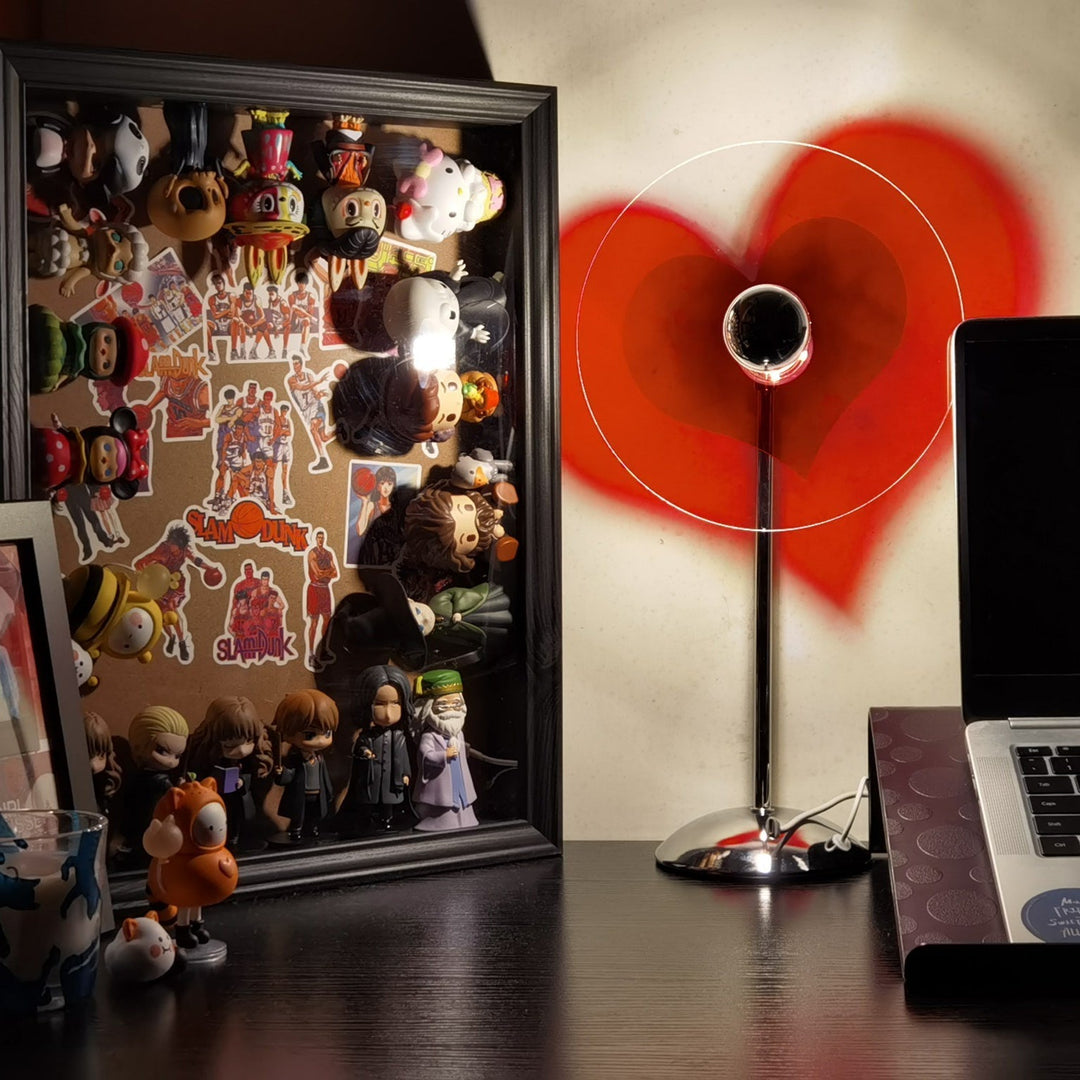 BowLift | LoveGlow – Elegant Table Lamp with Rechargeable LED