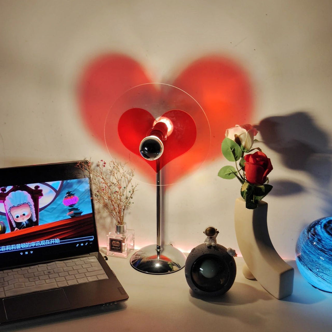 BowLift | LoveGlow – Elegant Table Lamp with Rechargeable LED