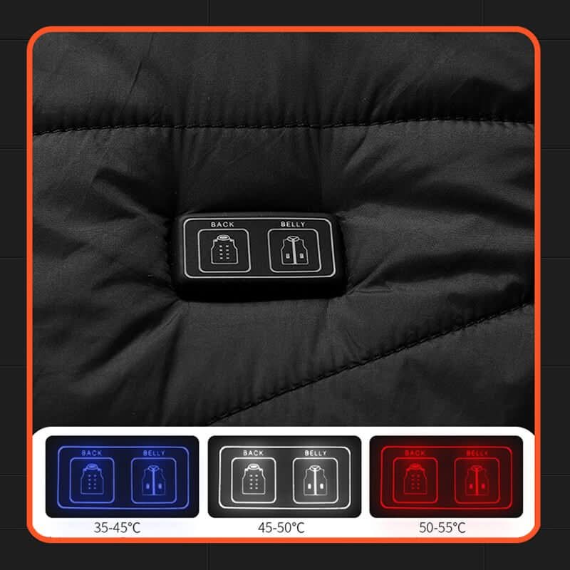 BowLift | Heated vest with 13 heating zones for cold days