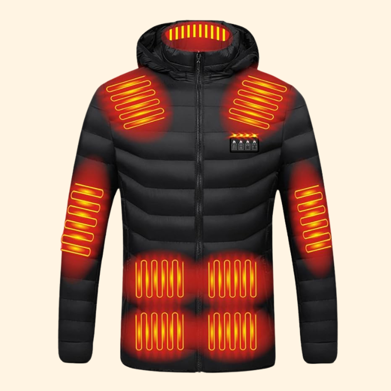 BowLift | Men’s & Women’s Heated Jacket – Best Rechargeable Heated Puffer Coat, Lightweight Battery Heated Winter Jacket UK