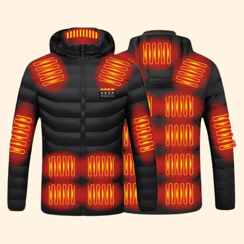 BowLift | Men’s & Women’s Heated Jacket – Best Rechargeable Heated Puffer Coat, Lightweight Battery Heated Winter Jacket UK