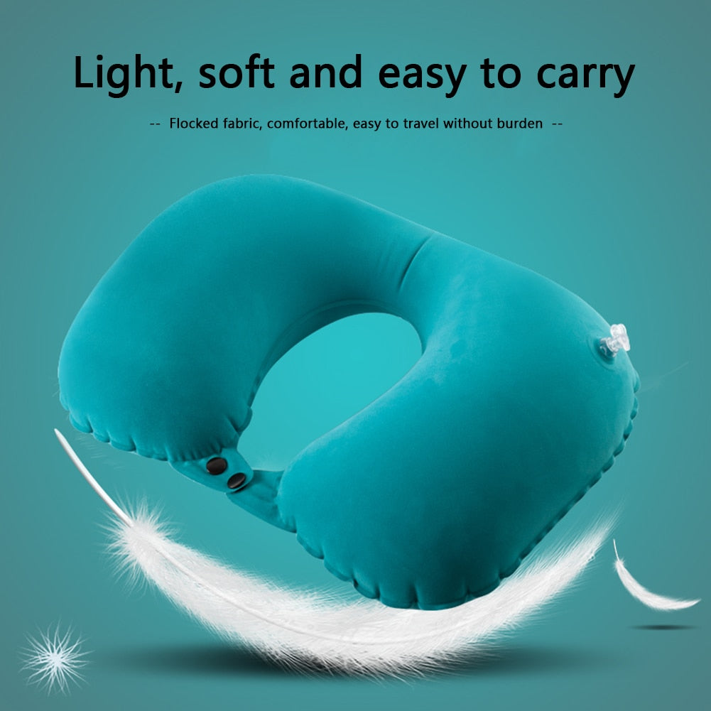 BowLift | Air Rest Inflatable Easy Pump Neck Pillow