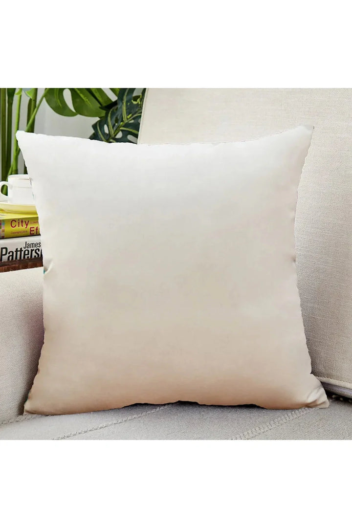 Beige Velvet Cushion Cover | Bowlift