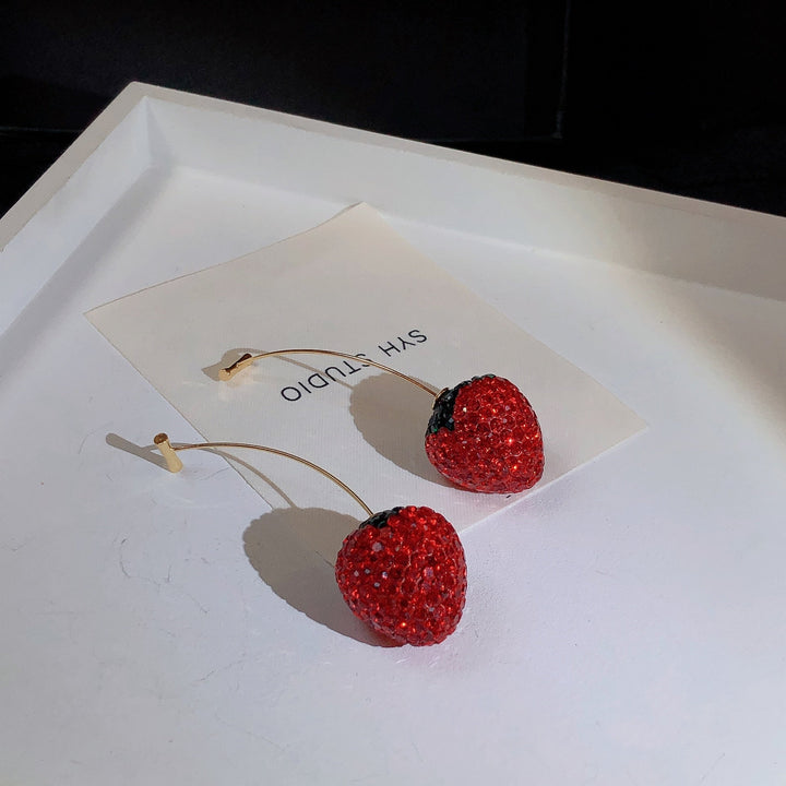 BowLift | Sweet Strawberry Zircon Earrings