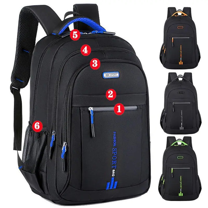 VanguardGear Men's Backpack – Waterproof & Stylish for Work and Travel | Bowlift