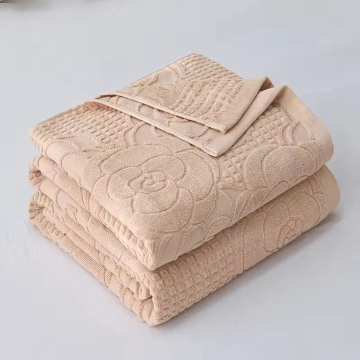 BowLift | Flora Terry Cotton Weave Blanket