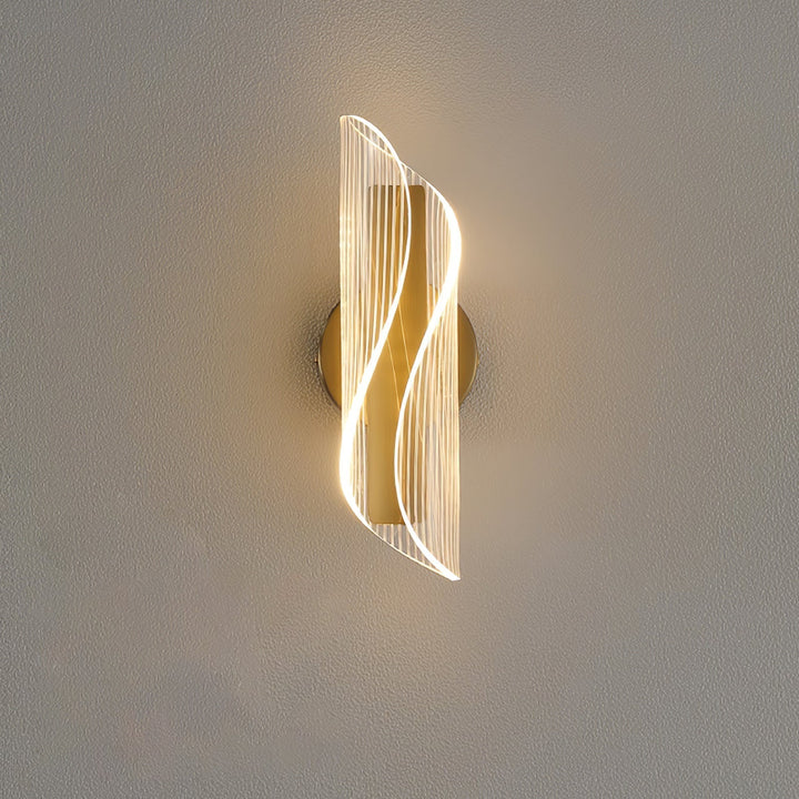 BowLift | CrystalAura – Sparkling Crystal Wall Light for Glamorous Touch