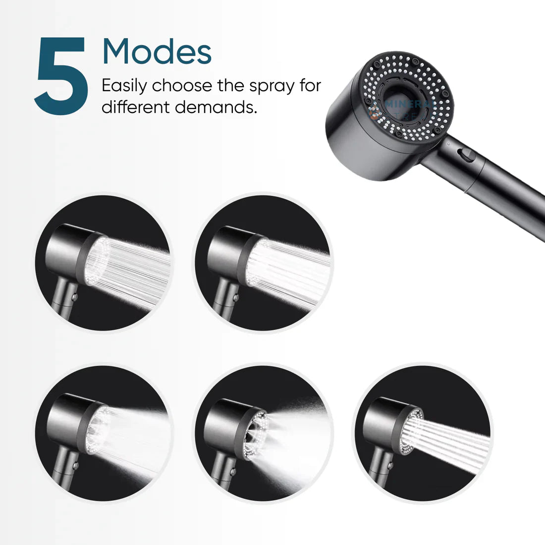 BowLift | Enhanced Power Shower Head – Designed for Consistent High Pressure
