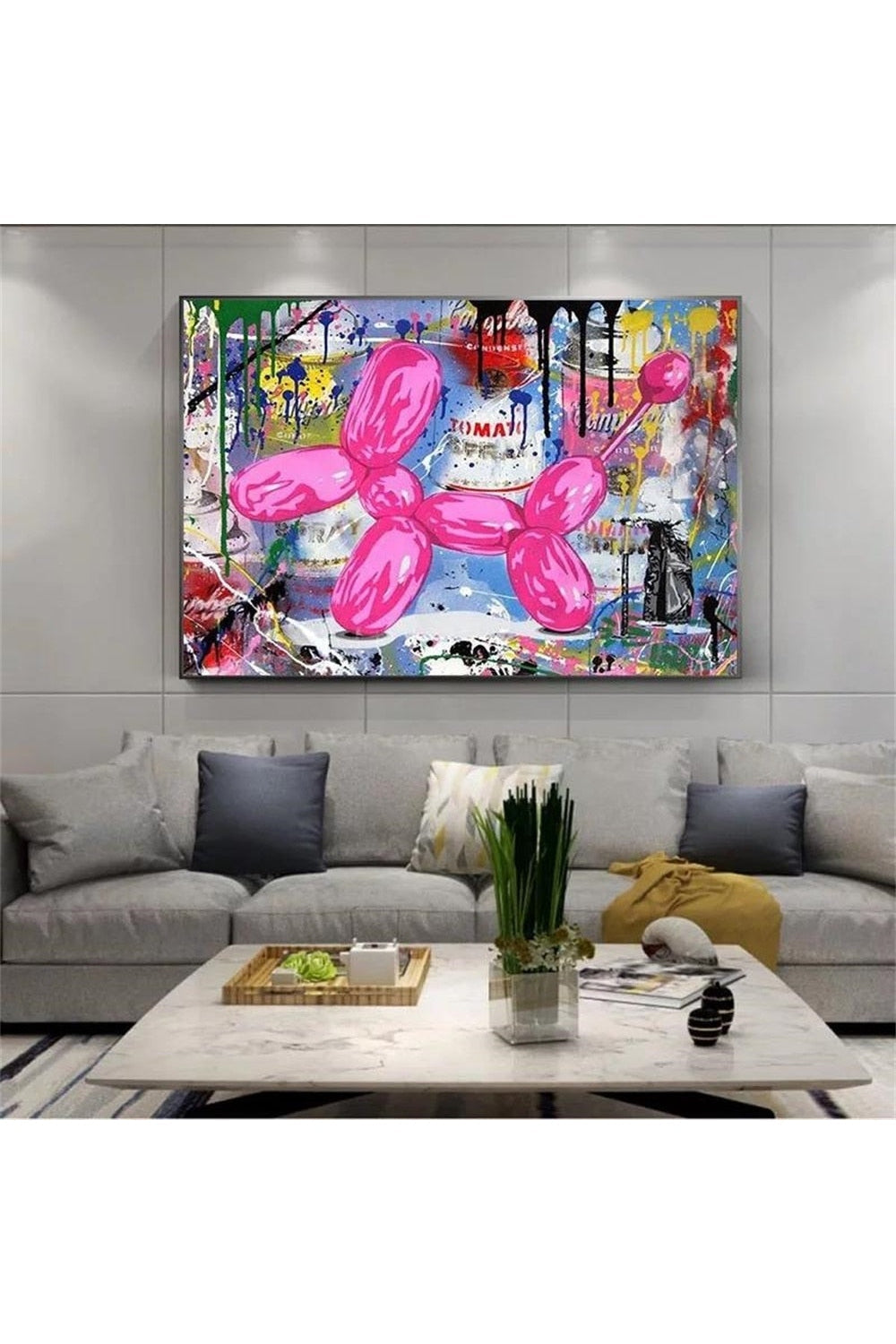 matching Graffiti Balloon Poster | Bowlift
