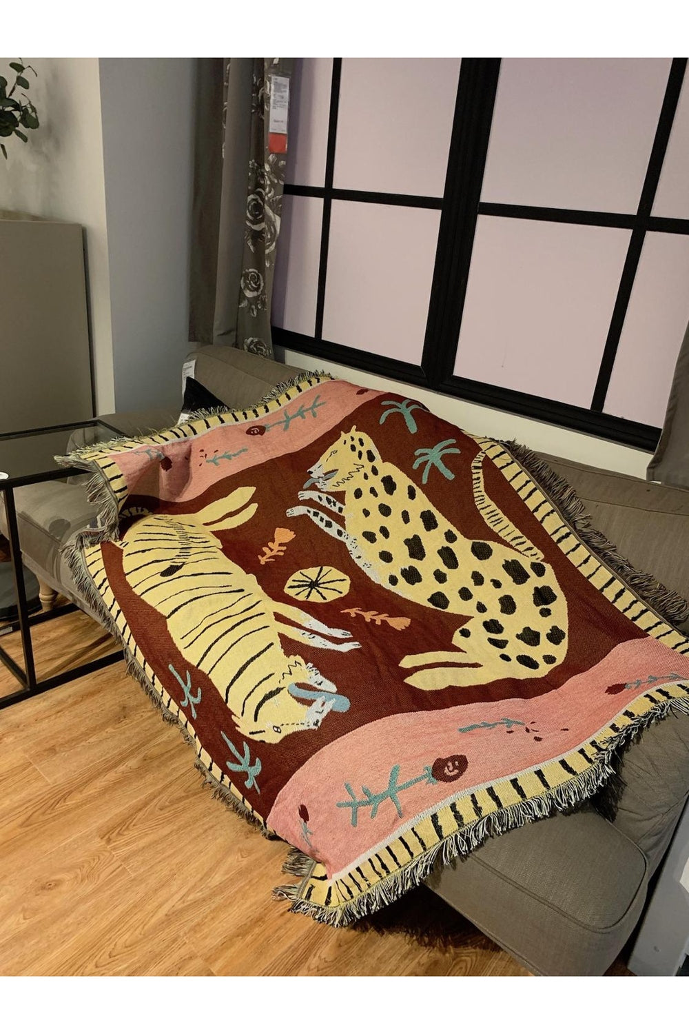 Panther Theme Sofa Carpet | Bowlift