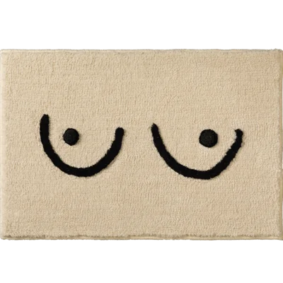 Get Naked Tufted Bath Mat | Bowlift