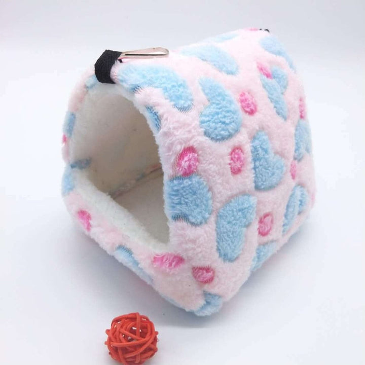 Soft Hamster House with Hammock Bowlift