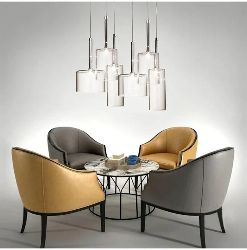 BowLift | Pendant lamp for the dining table made of glass