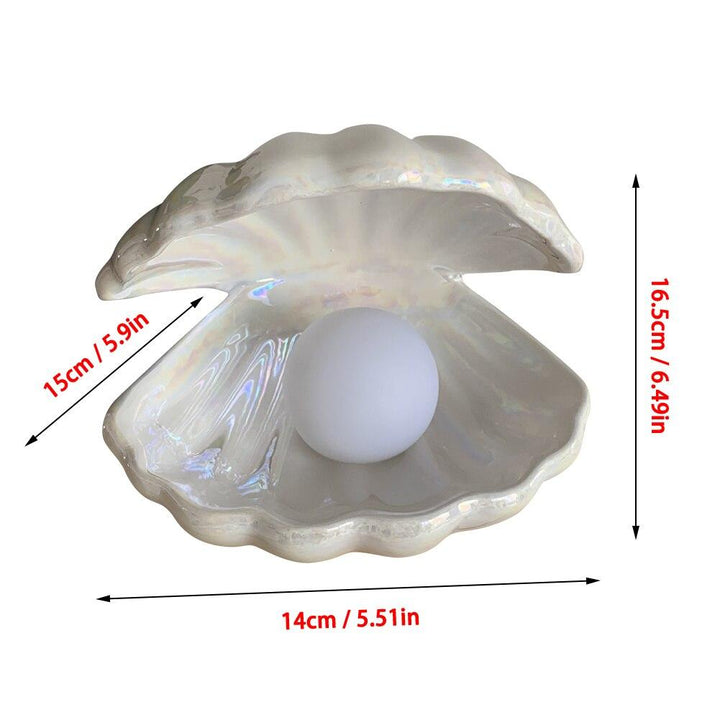Chelly Chic Shell Lamp | A magical lamp with a pearl | Bowlift