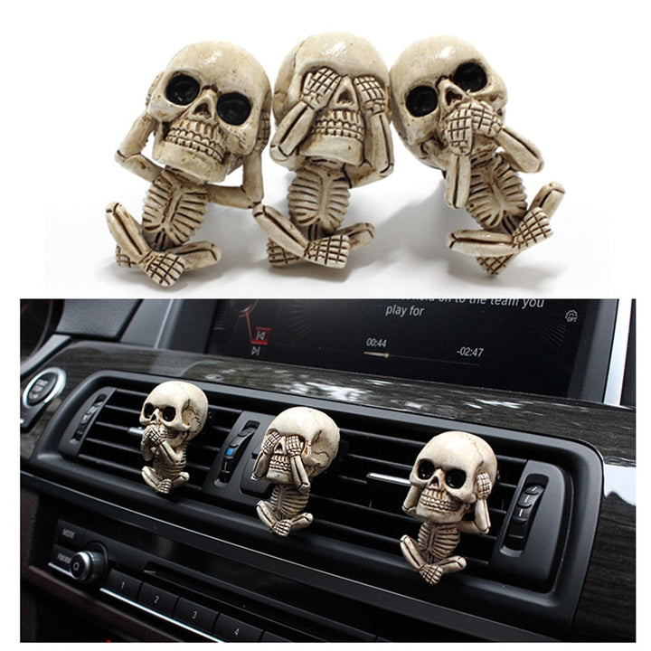 BowLift | Creative Flower Skull Car Air Freshener