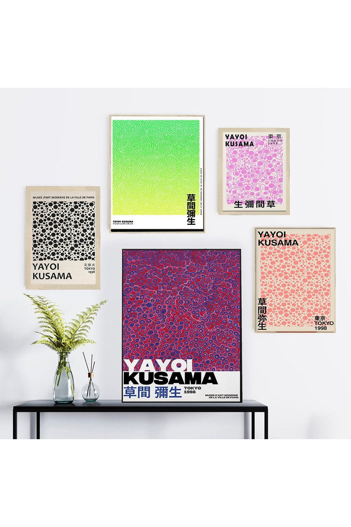 Kusama Inspired Psychedelic Poster | Bowlift