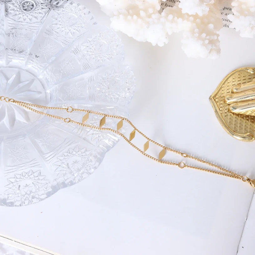 BowLift | Dual Layered Threaded Diamond Bracelet