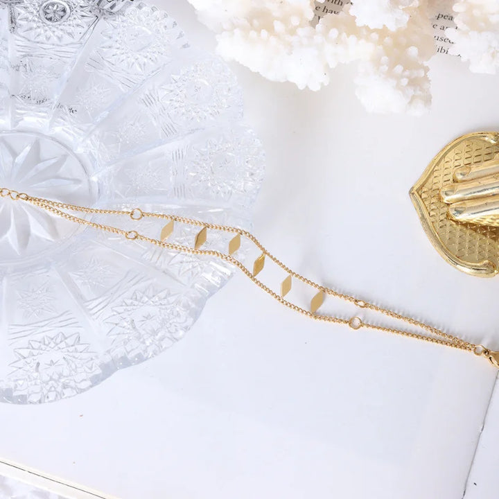 BowLift | Dual Layered Threaded Diamond Bracelet