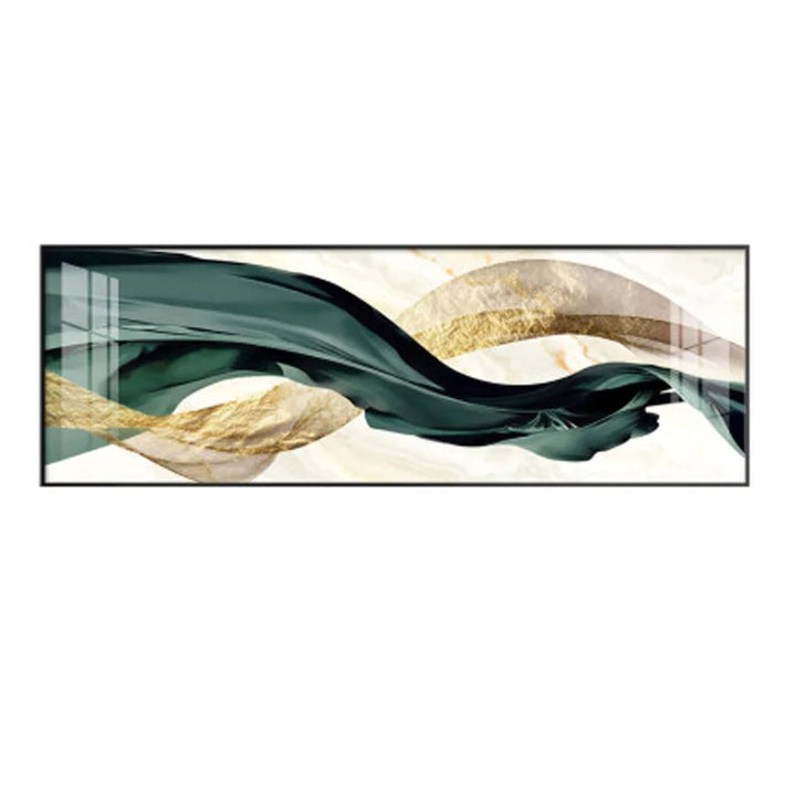 Flowing Vibes Abstract Wall Art Fine Art Canvas Prints Wide Format Pictures For Living Room Above Sofa Pictures For Above The Bed | Bowlift