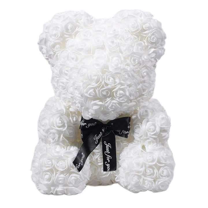 BowLift | Artificial Rose Flowers Teddy Bear