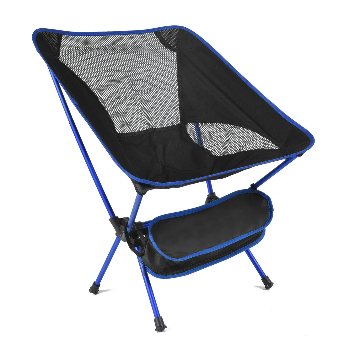 BowLift | Camping chair & beach blanket set Flexora | Ultralight & foldable | Includes sand-free picnic mat | For beach, hiking & fishing