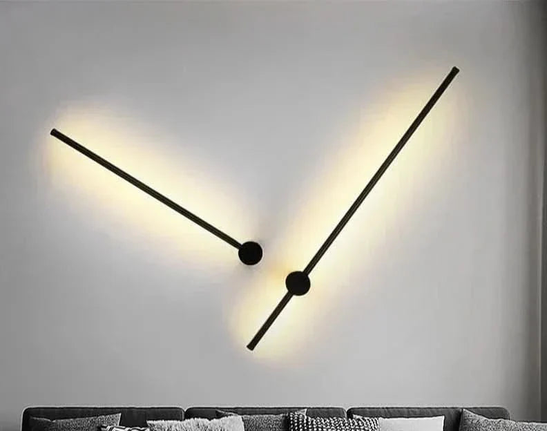 BowLift | Minimalist Wall Lamp with Plug and LED Light