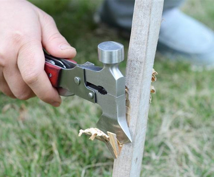 Multifunctional Stainless Steel Hammer Camping Tool | Bowlift