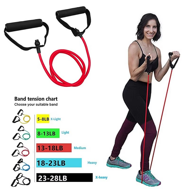 BowLift | Resistance Training Belt with Elastic Bands for Squats, Leg Strength and Agility Workouts