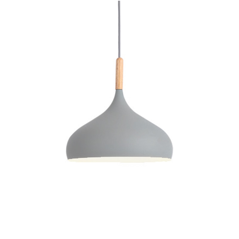 BowLift | Talon - Modern Drop-Shaped Wooden Pendant Light Scandinavian Ceiling Light