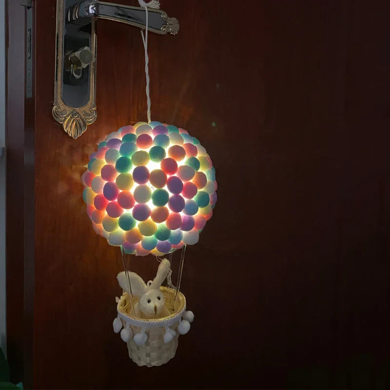 DIY Hot Air Balloon-Shape Flying Animals Night Lamp | Bowlift