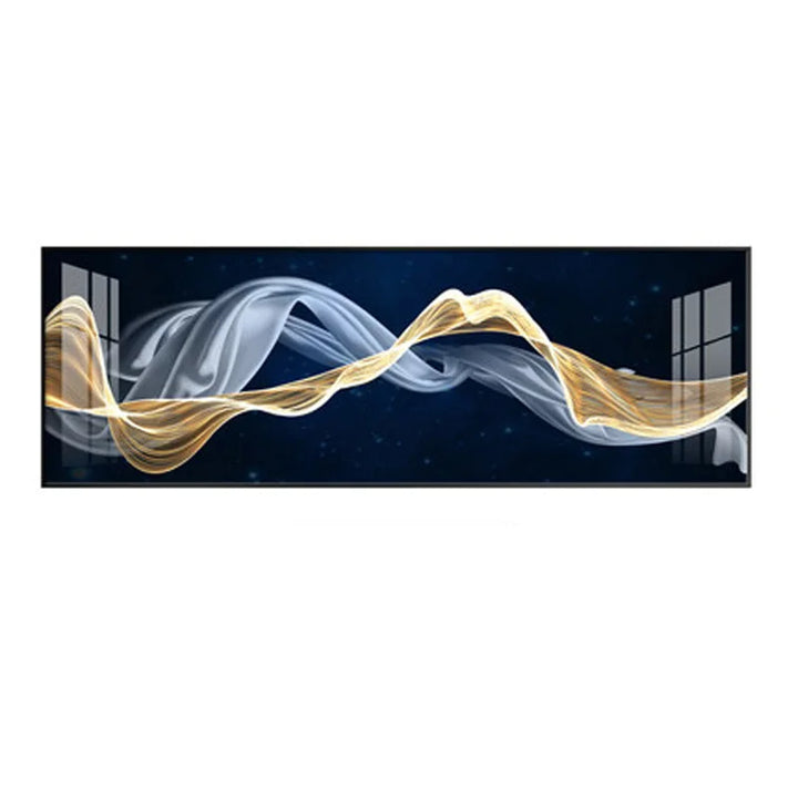 Flowing Vibes Abstract Wall Art Fine Art Canvas Prints Wide Format Pictures For Living Room Above Sofa Pictures For Above The Bed | Bowlift
